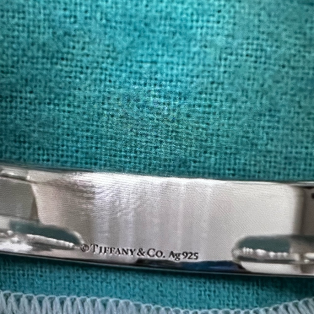 Tiffany and Co Diamond Cuff Bracelet - Picture 4 of 16